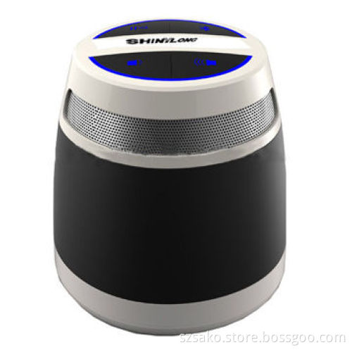 Mini Car Bluetooth Speaker, Small Round, with Bluetooth 3.0 + DER 3W, Good-quality